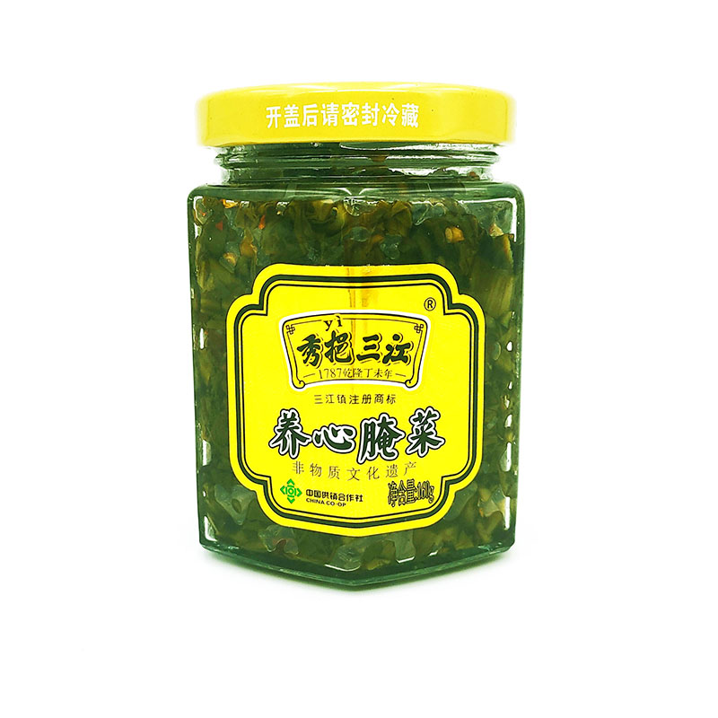 秀挹三江蘿卜干腌菜160g/罐口味下飯菜咸菜江西非遺雪里紅開胃菜